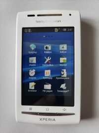 Sony Ericsson Xperia X8 E15i - бял, работещ