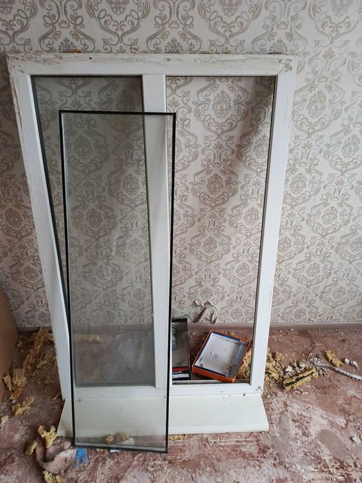 Пластиковое окно б/у