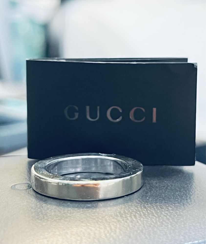 Марков златен пръстен Gucci