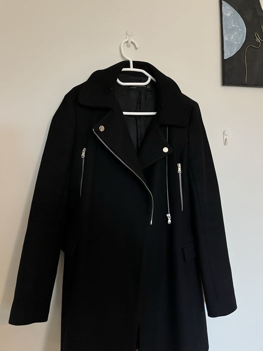 Palton negru ZARA