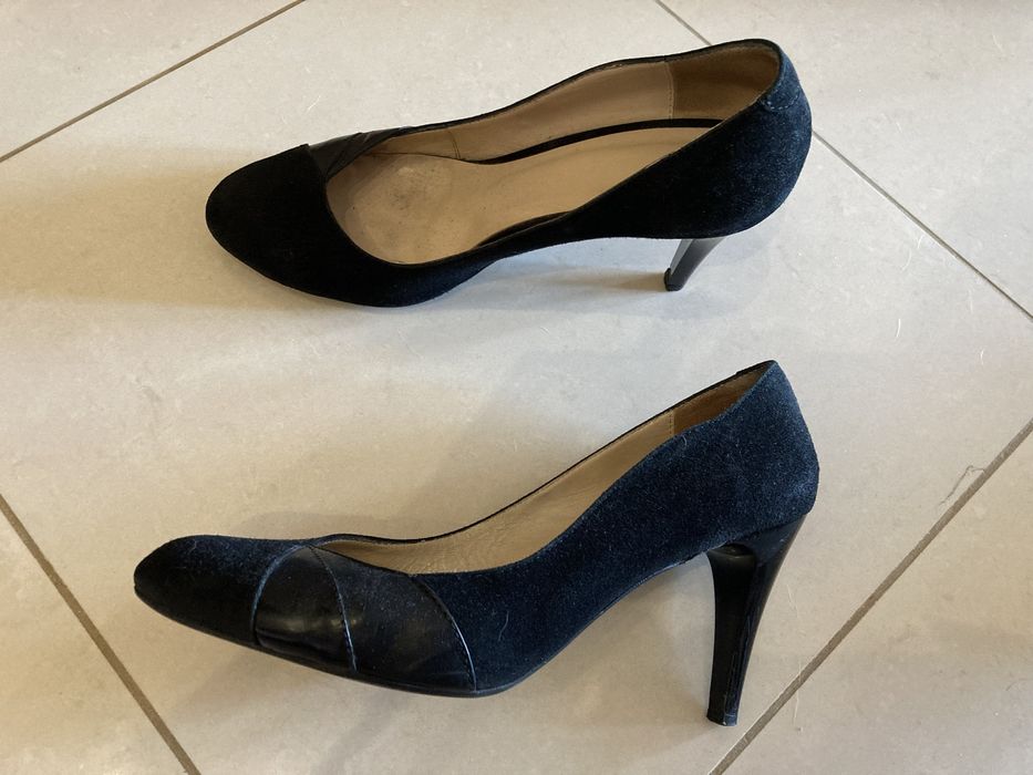 Лот дамски обувки, кожа, на ток, 38/39 номер, до 50 лв./чифт