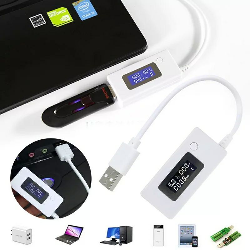 USB-тестер с ЖК-экраном
