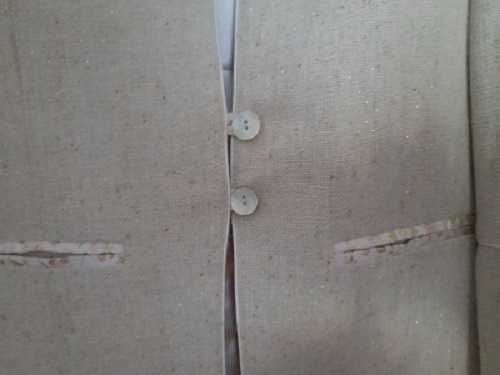 Sacou elegant firma Mila, din stofa de lana moale, marimea 42