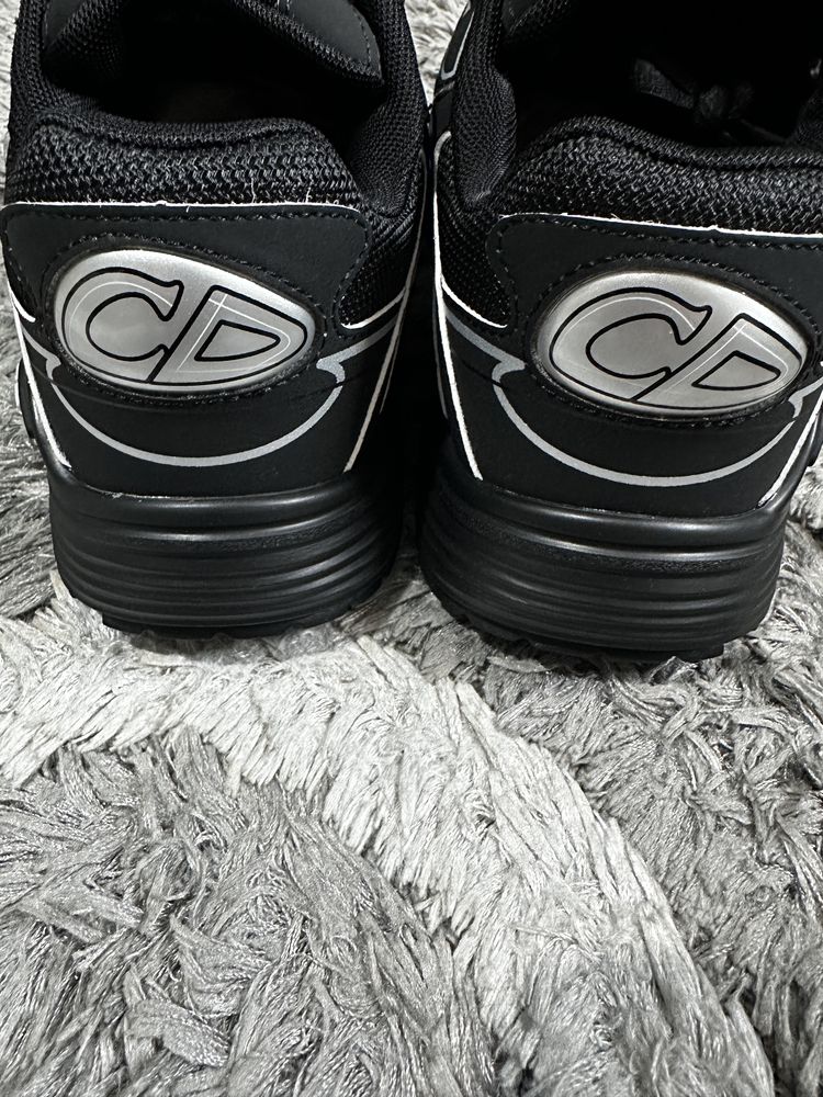 Обувки Dior b30 black reflective