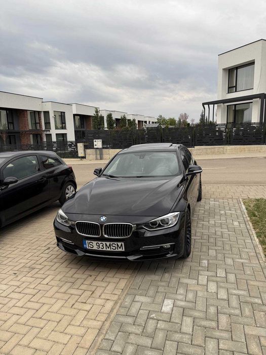 BMW F30 - AUTOM, HARMAN ,TRAPA, PIELE -Plafon NEGRU 184 CP-Luxury Line