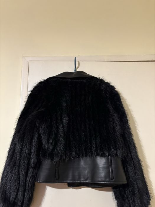 Дамско зимно кожено яке