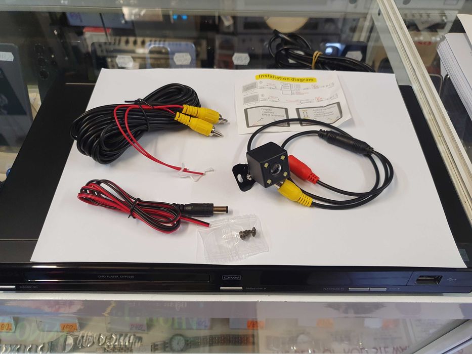 Камера за задно виждане за кола. НОВА. Пълен комплект.