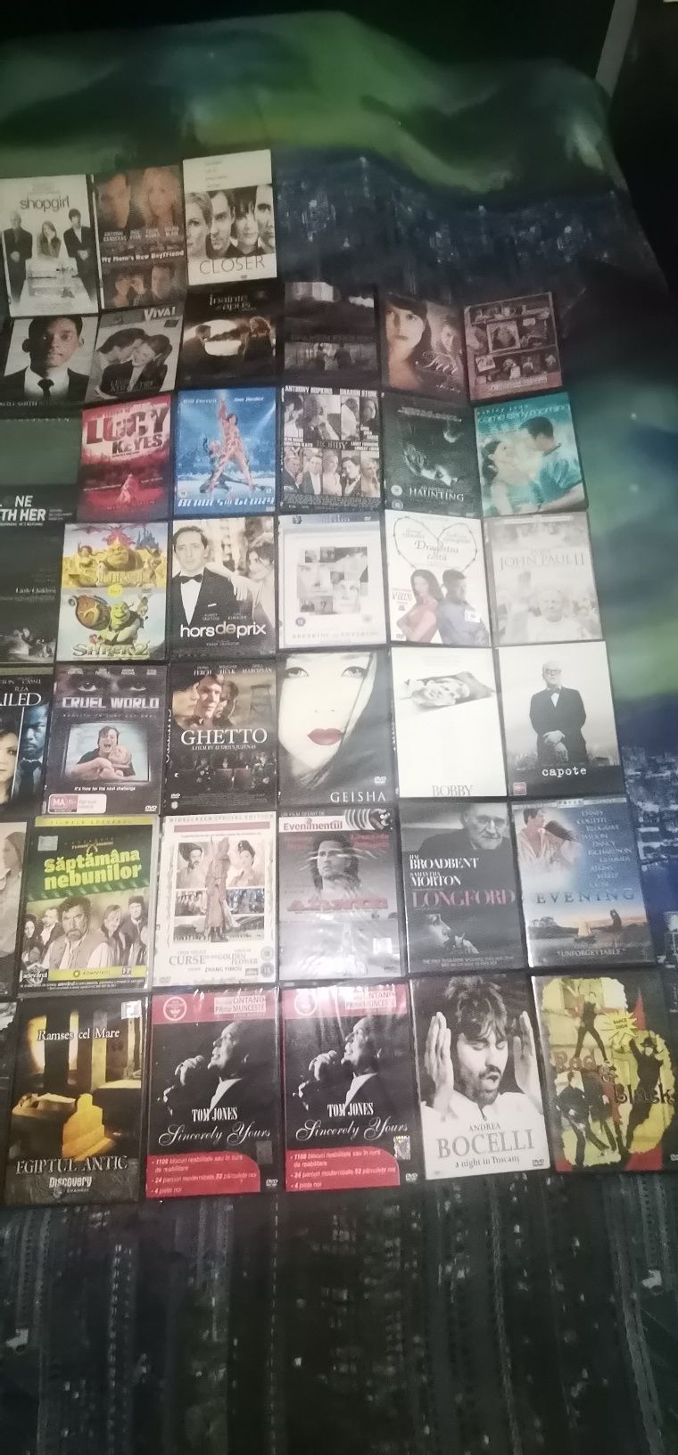 DVD-uri diverse (filme, documentare, călătorii, concerte etc.)