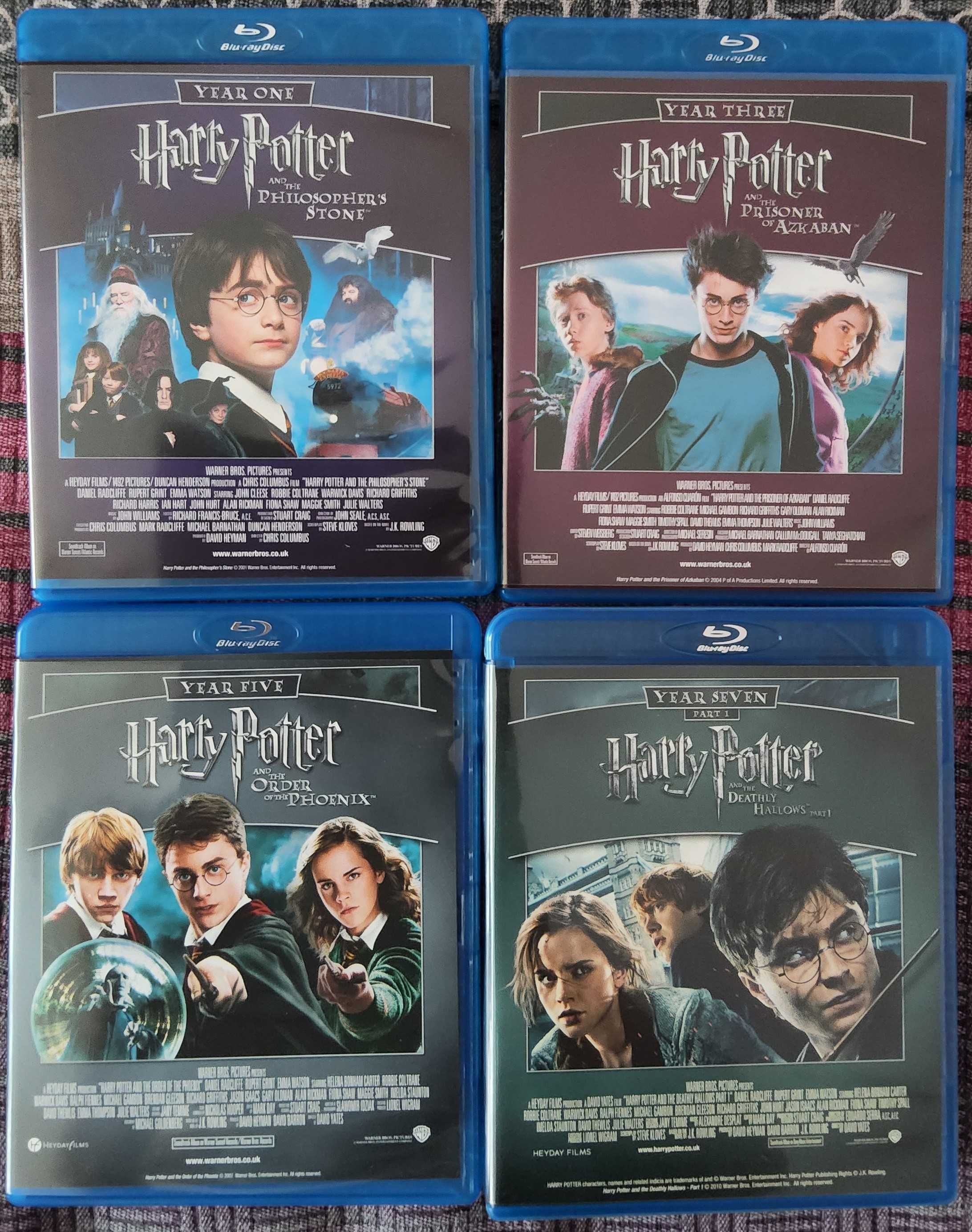 Harry Potter – Colecția completă 8 filme – Blu-ray Box Set (UK Import)
