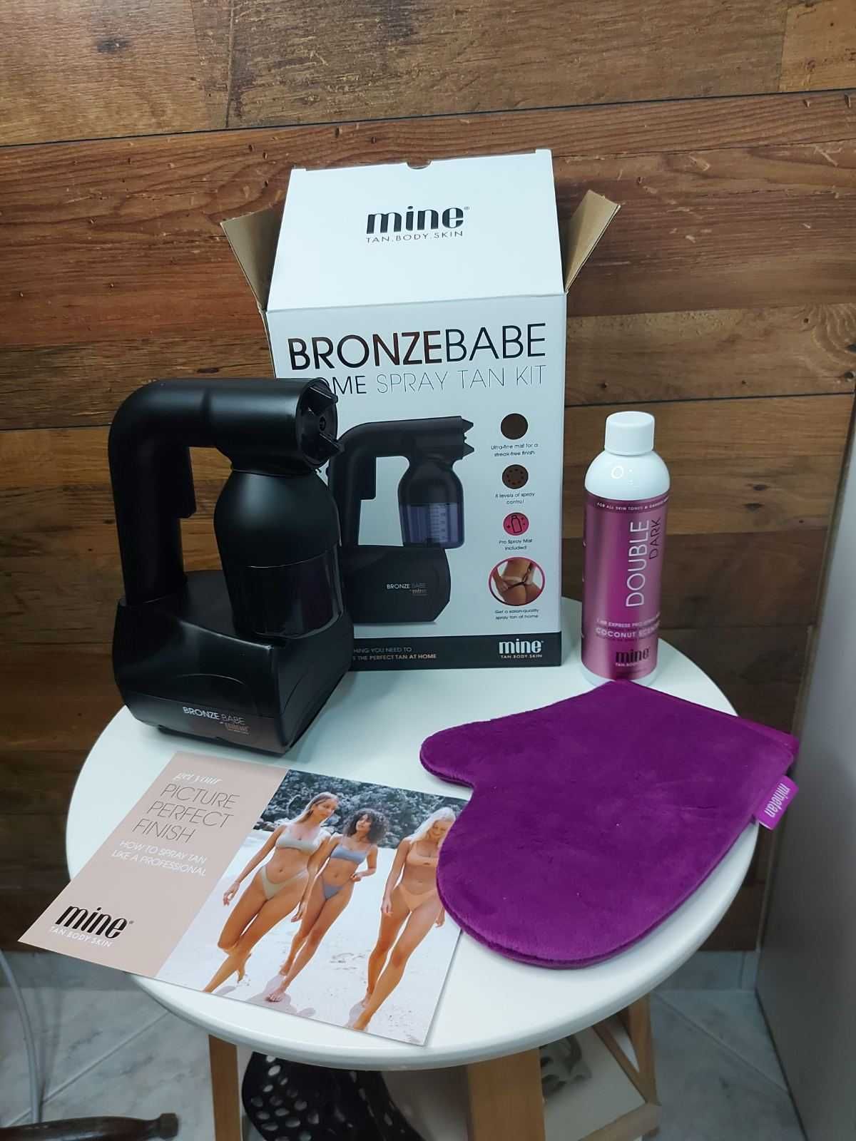 Професионален комплект MINE за тен със спрей  Bronze Babe внос САЩ