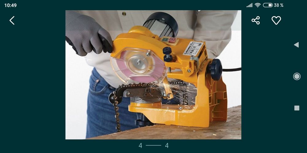 Заточка цепей электро и бензопилы