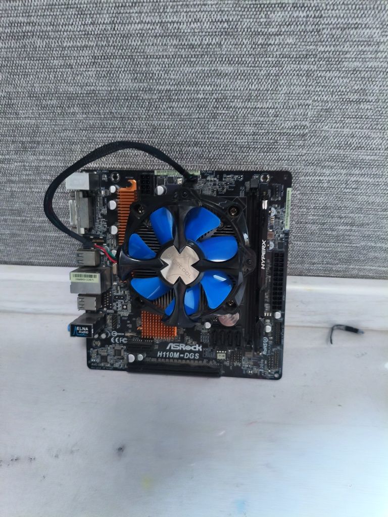 Intel core i3 6100 +мать плата