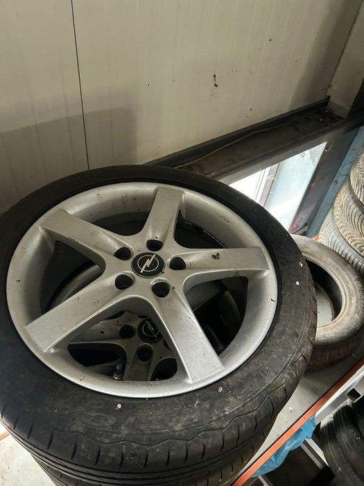 Jante 17 5x110 cauciucuri vara 225/45/17