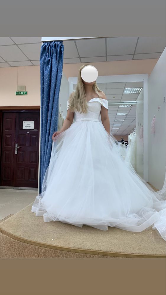Свадебное платье красивое