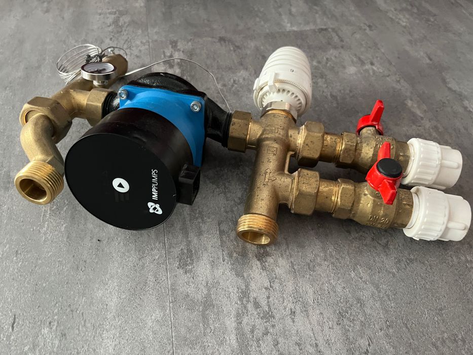 Grup amestec pardoseala cu pompa ErP NMT IMPPUMPS 1732005N HERZ