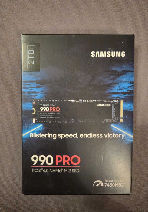 SSD 2TB Samsung 990 PRO PCIe 4.0 NVMe M.2 НОВО SSD