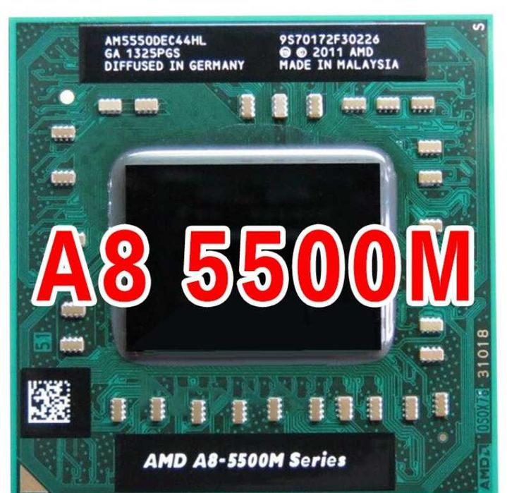 4 ядерный процессор для ноутбука AMD A8-5550M