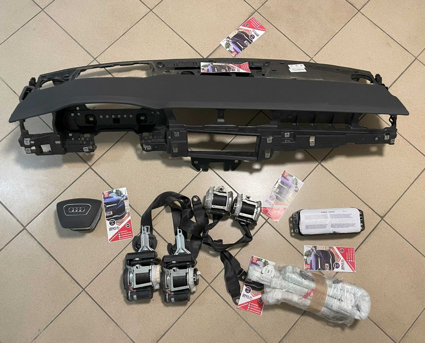 AUDI A6 C8 kit airbag - plansa bord HUD cusatura - centuri siguranta