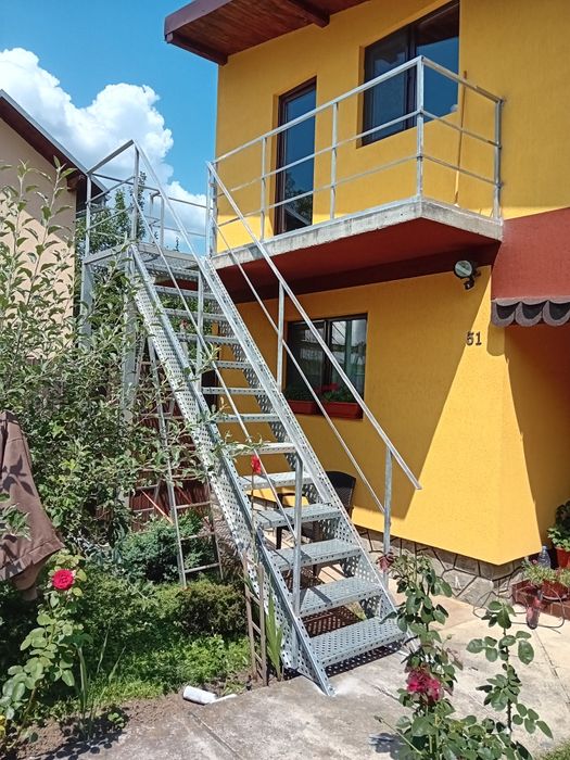 Scara metalica zincata 4mm grosime noi