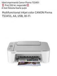 Imprimantă multifuncțională canon Pixma TS3451