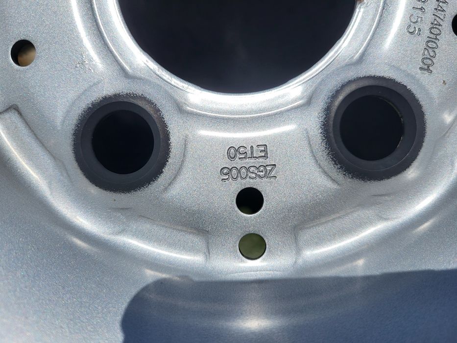 1 брой 17 5x112 Mercedes Vito Viano метална джанта  225/55/17 5х112