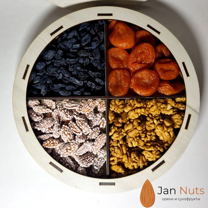 Подарочный бокс орехи сухофрукты sovg'a nabor quruqmeva chaqchuq