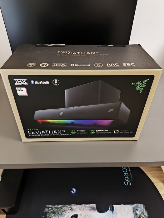 Razer Leviathan V2 soundbar. Nou.