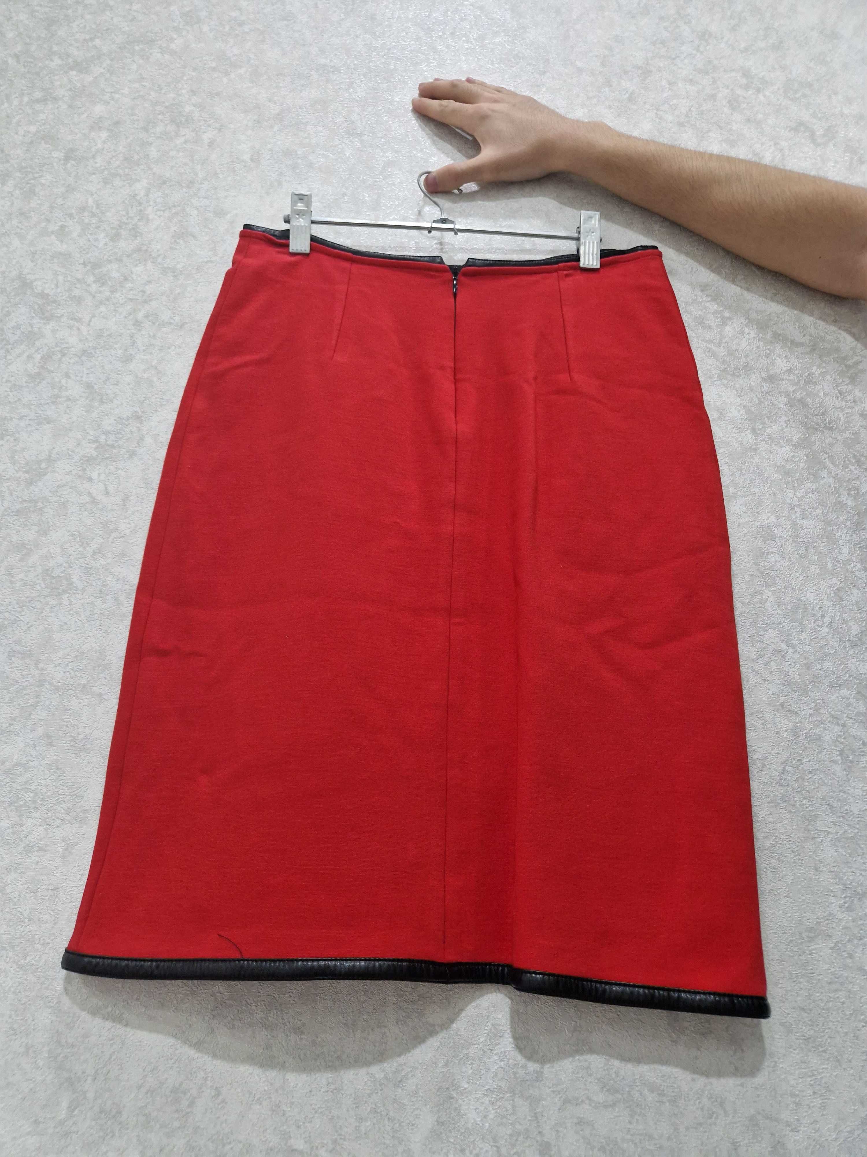 Модная женская красная Юбка PERSECTIVE, цена 6000тг