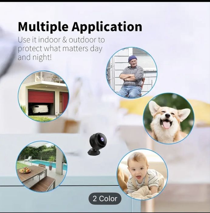 Безжична wifi камера за видеонаблюдение