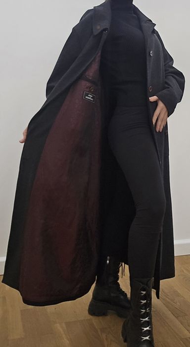 Palton lana și casmir