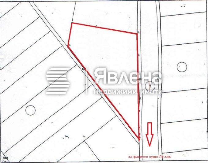 Продава се Парцел в с. Лесово, Област Ямбол - 6800 кв.м за 22 €/кв.м - Снимка #1