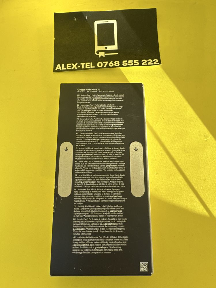 Alex-TEL® Google Pixel 9 128GB Black Sigilat Nou