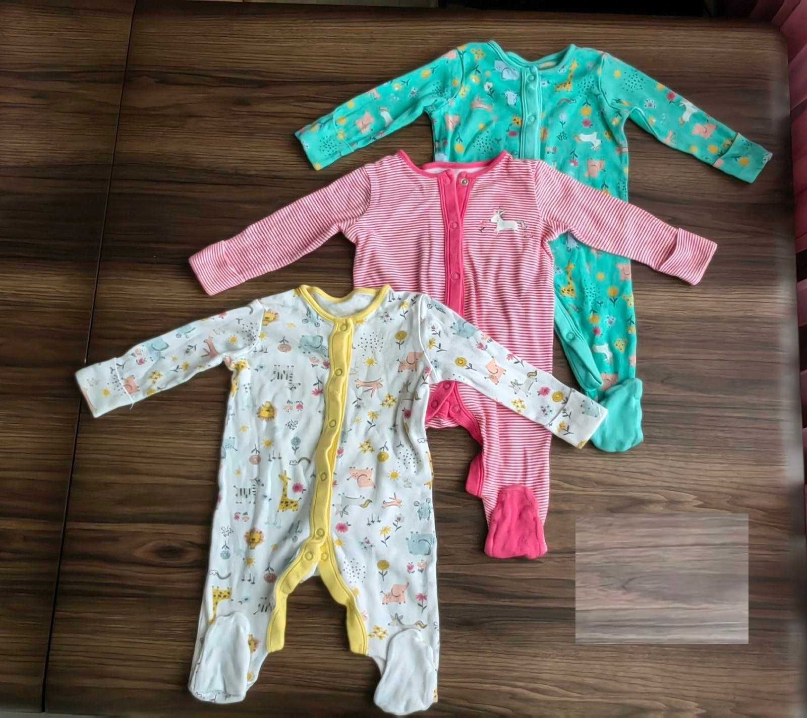 Бебешки дрехи за момиче 3-6м / 11 комплекта