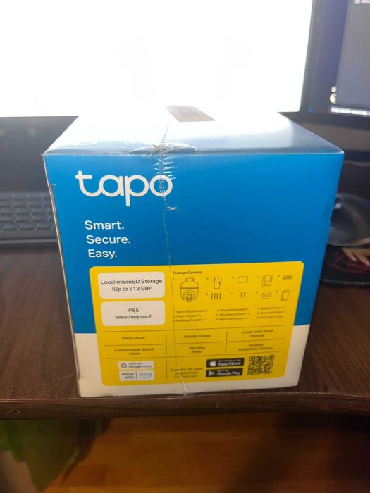 Pachet Hard Disk Extern + Căști Wireless + camera TAPO 1080p