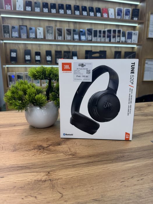 Casti JBL Tune 520 BT by HARMAN - Garantie