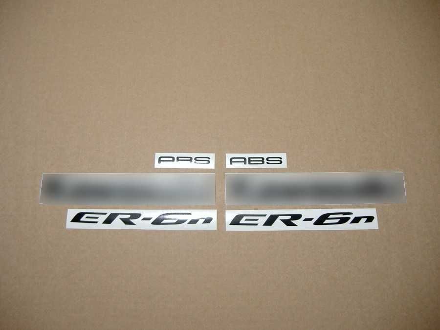Стикери Kawasaki ER-6n 2006г.-2008г. кавазаки ер6н лепенки er6n нейкед