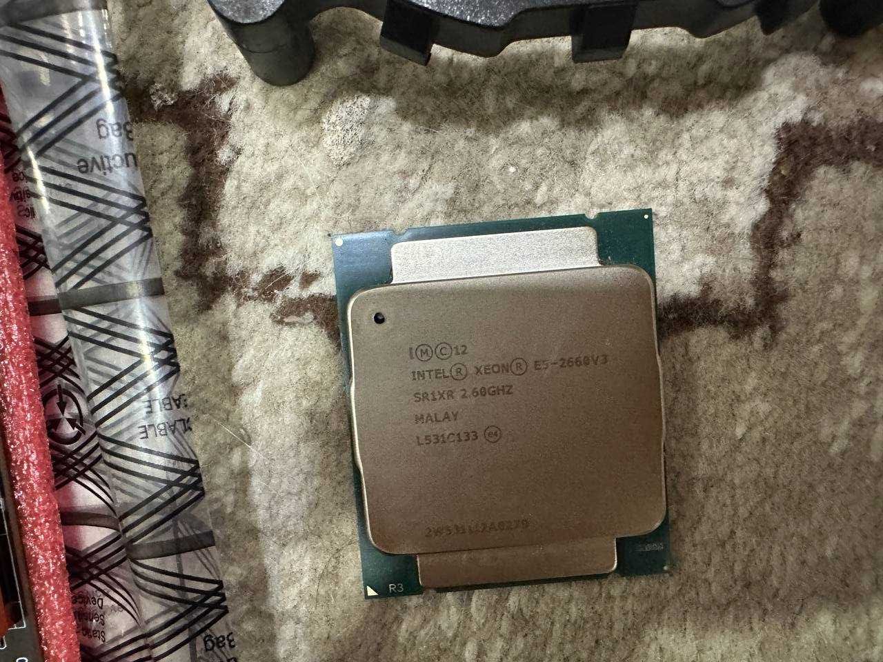 Новый комплект X99 + Xeon 2660v3 + 16gb DDR4