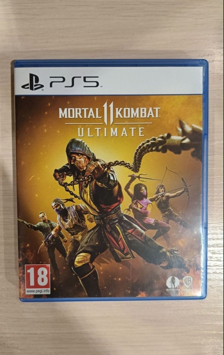 Диск GTA 5 Mortal Kombat 11  ps5