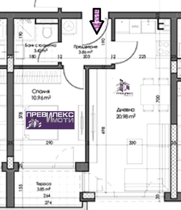 апартаменти в строеж, малка сграда