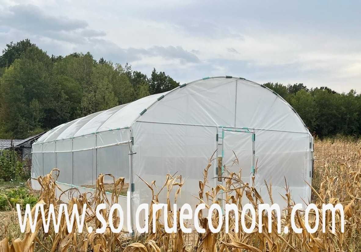 Solar(sera) de gradină cu structură metalică (teava)