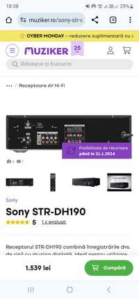 Stație audio Sony STR-DH190 bluetooth