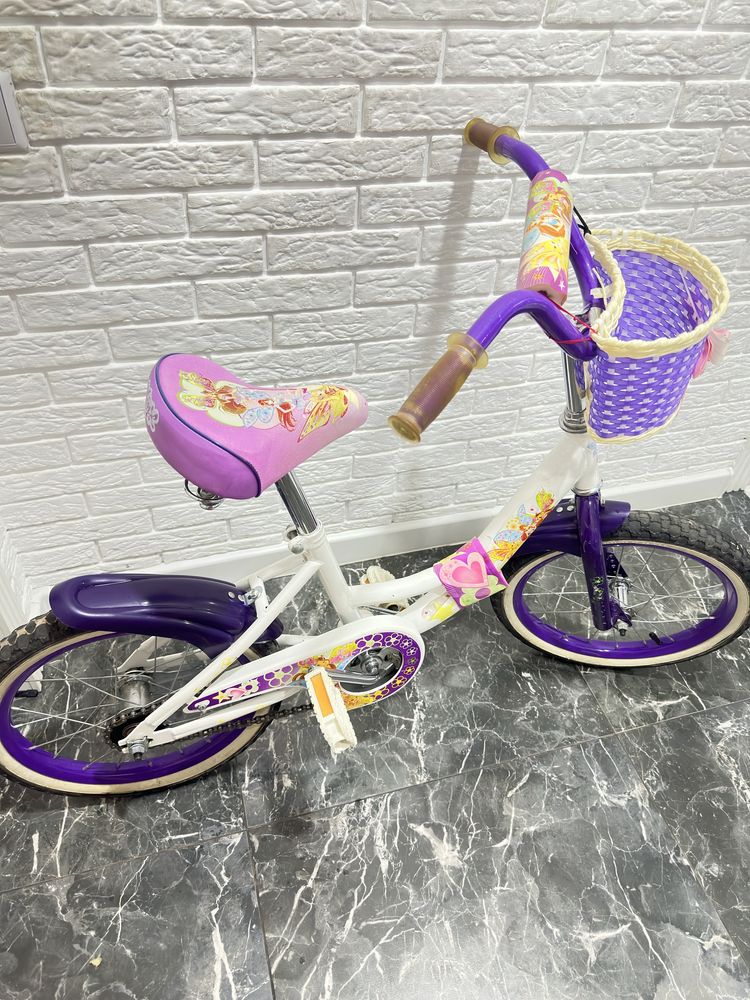 Велосипед для девочки 5–6-7-8лет