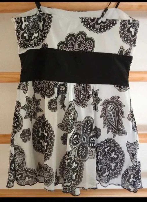 Top Floral Elegant – Mărimea XS-S