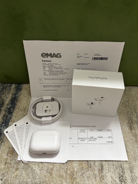 AirPods Pro 2 USB-C • Ca noi • Cu garanție