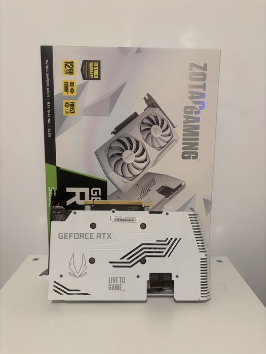 Placa video Nvidia Geforce RTX 3060 Zotac AMP White Edition