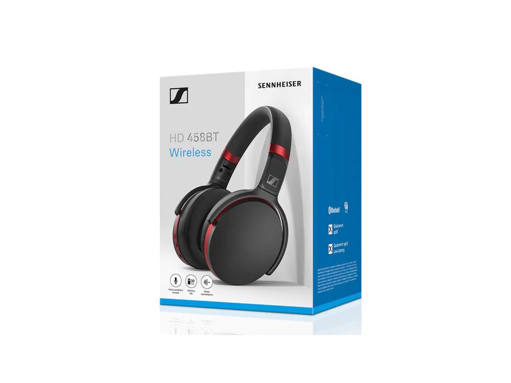 Noise cancelling слушалки Sennheiser HD 458BT - Блутут (Bluetooth)