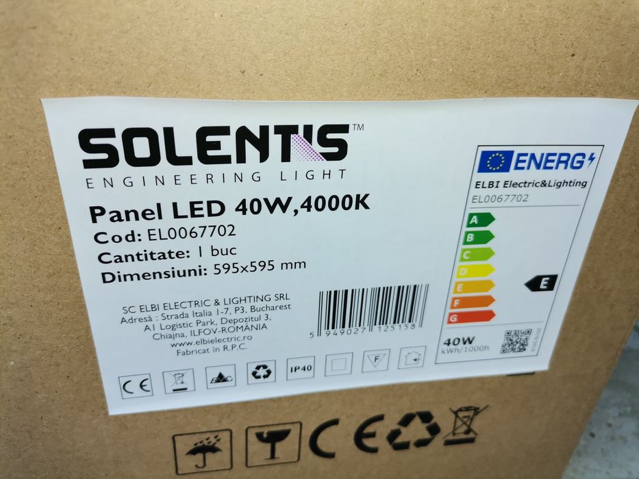 Lampa led 60x60 pentru tavan
