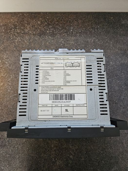 Cd player/ casetofon Chevrolet Aveo 2008 Mp3
