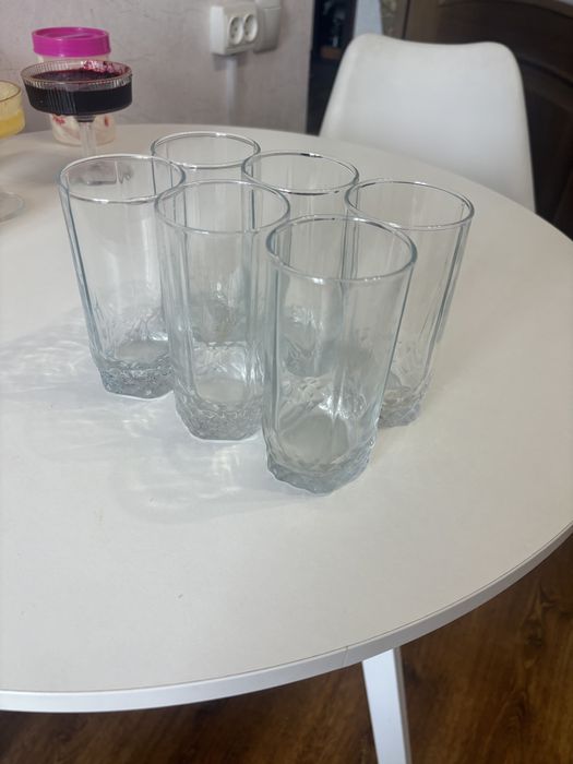 Набор стаканов Pasabahce в хорошем состоянии 290 мл стекло 6 шт