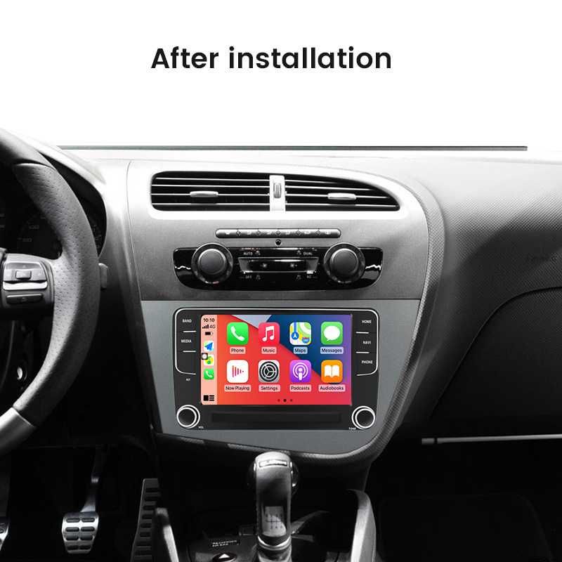 Navigatie dedicata Seat Leon 2009-2013 , 4GB RAM/64GB ROM, Android 14